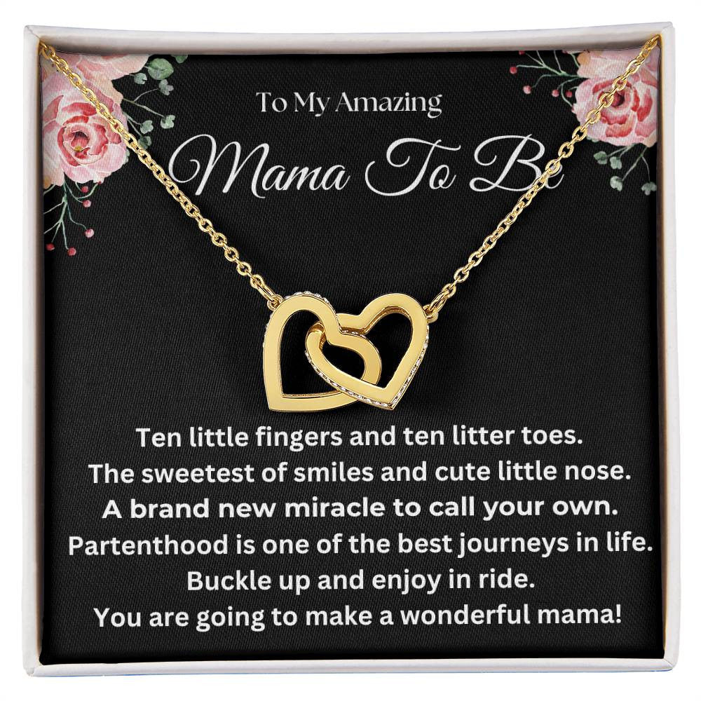 Mama To Be | Interlocking Hearts Necklace