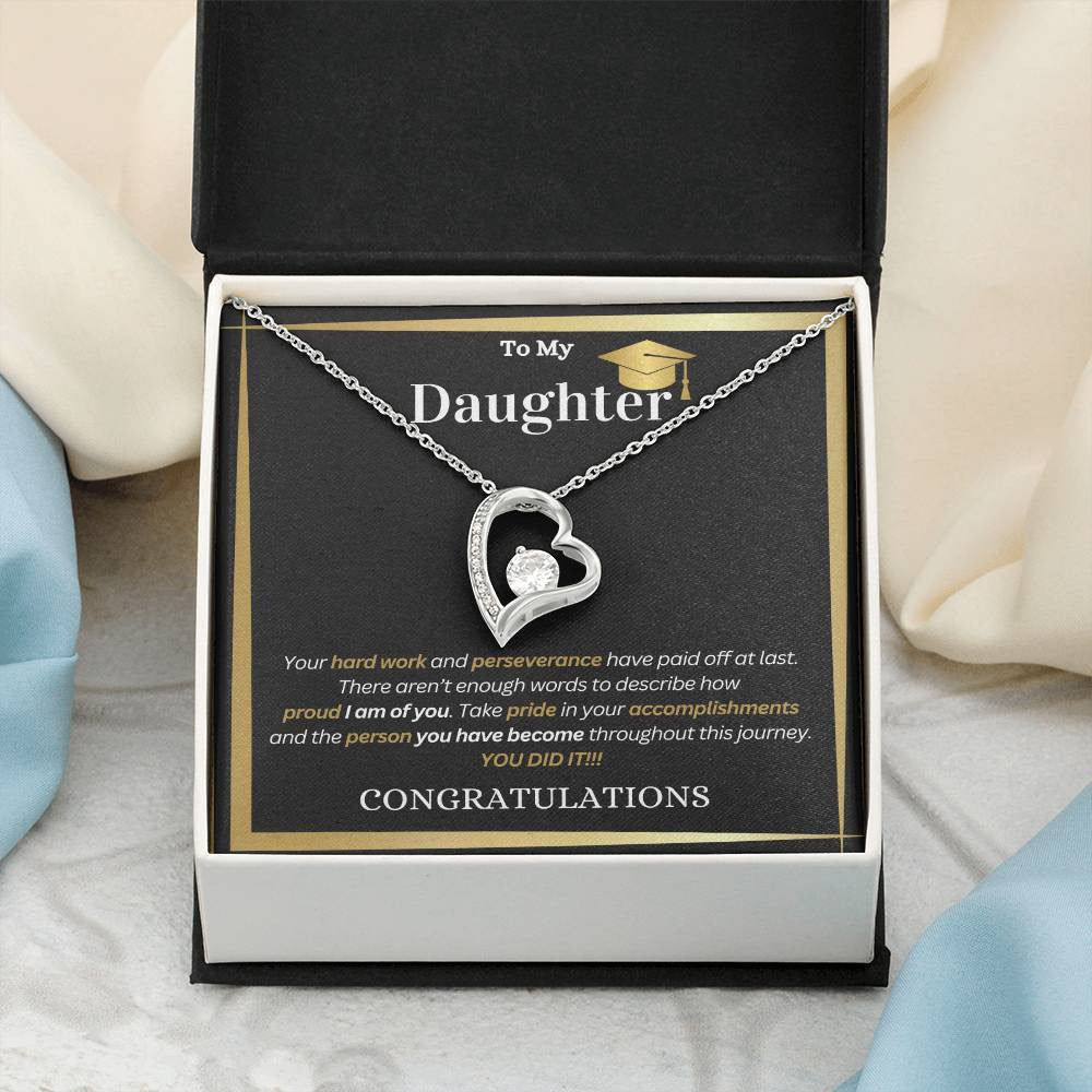 Daughter Graduation | Forever Love Necklace