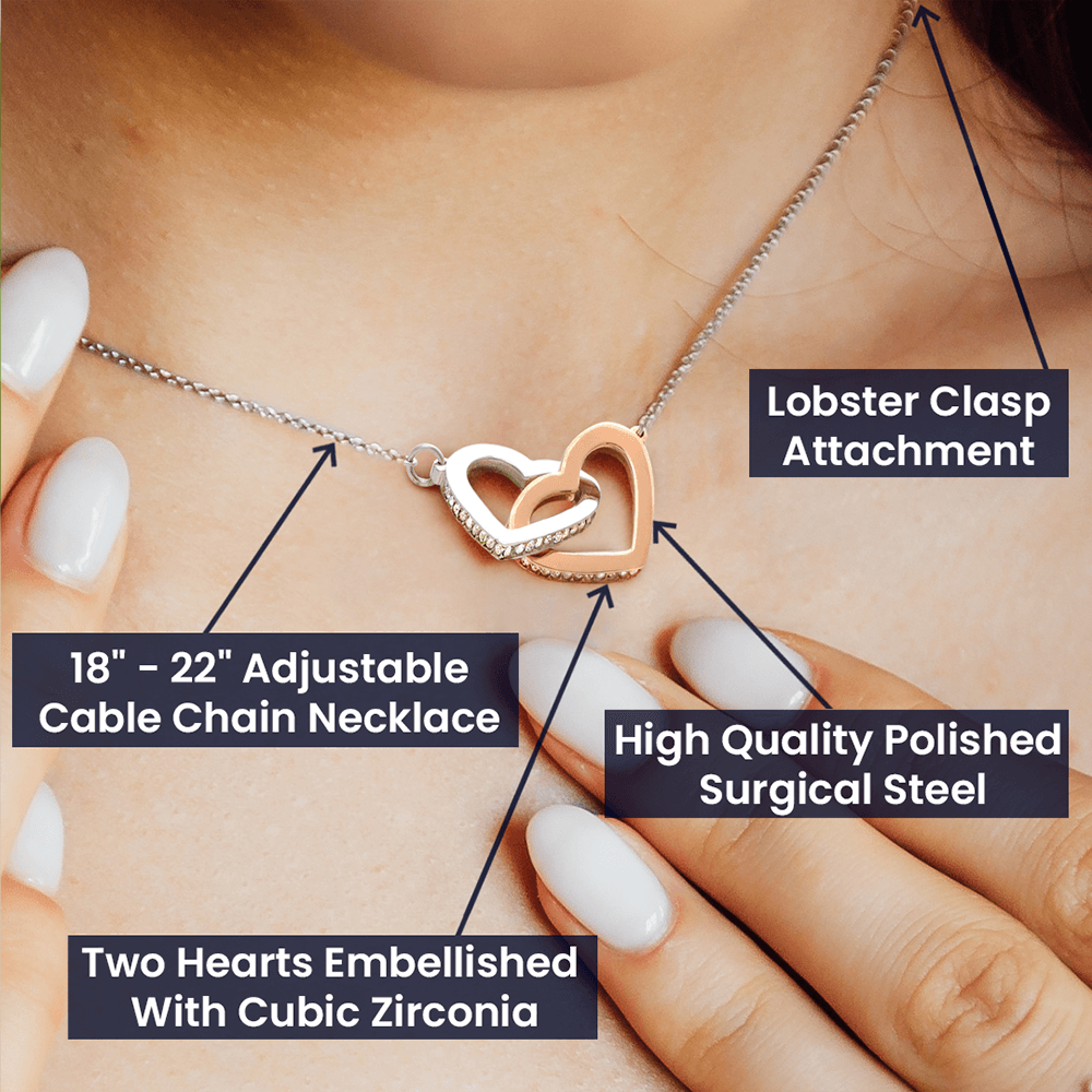 Mama To Be | Interlocking Hearts Necklace