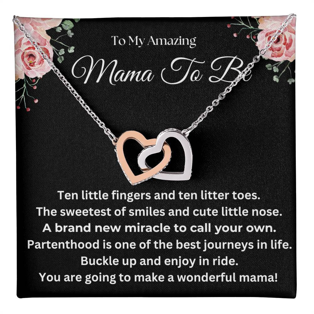 Mama To Be | Interlocking Hearts Necklace