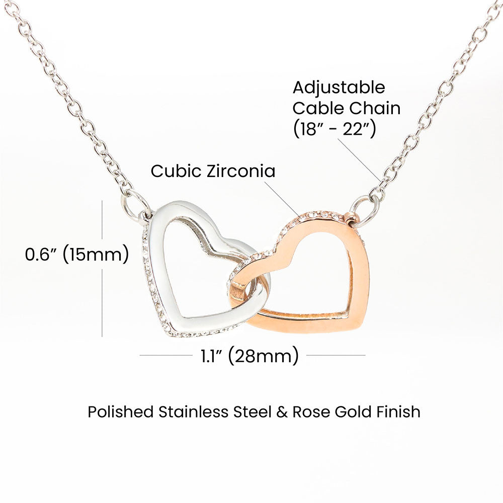 Mama To Be | Interlocking Hearts Necklace