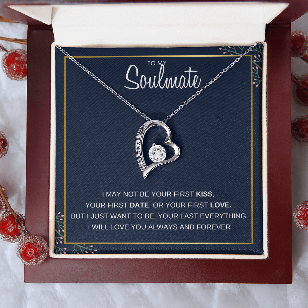 To My Soulmate Forever Love Necklace