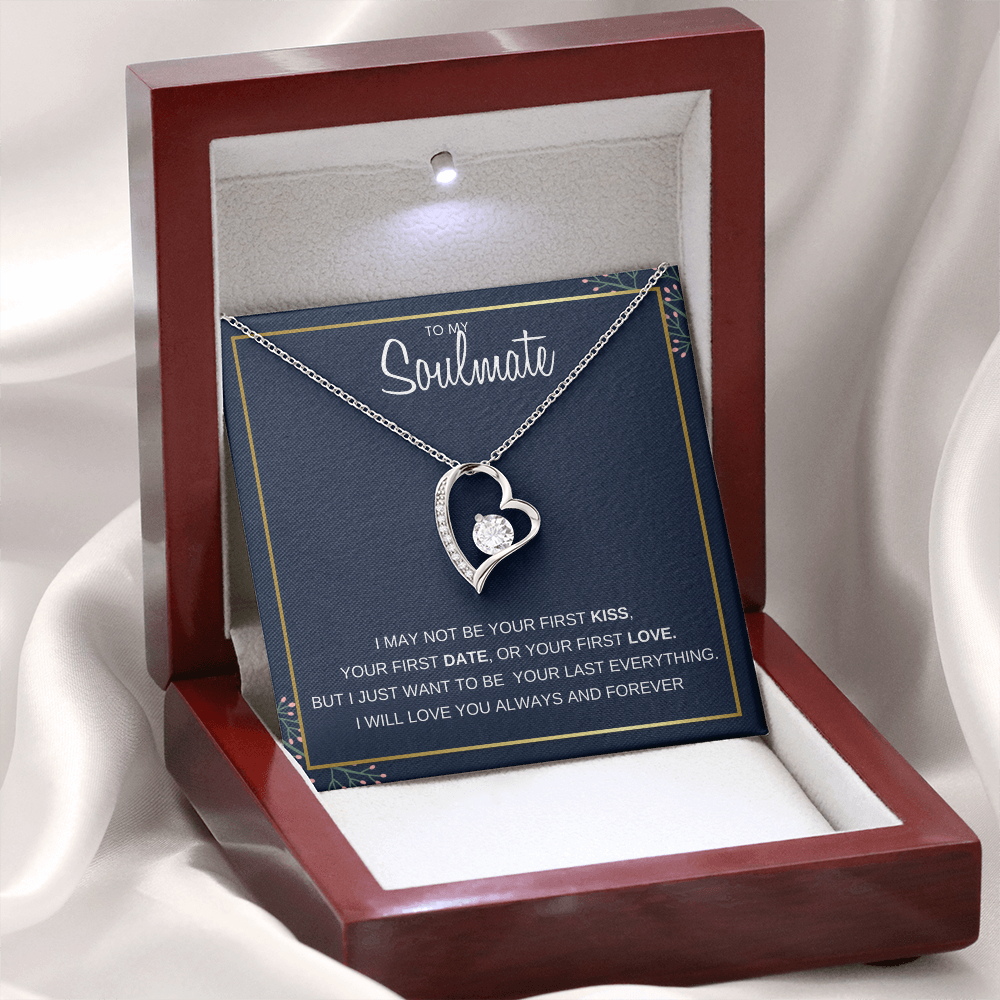 To My Soulmate Forever Love Necklace