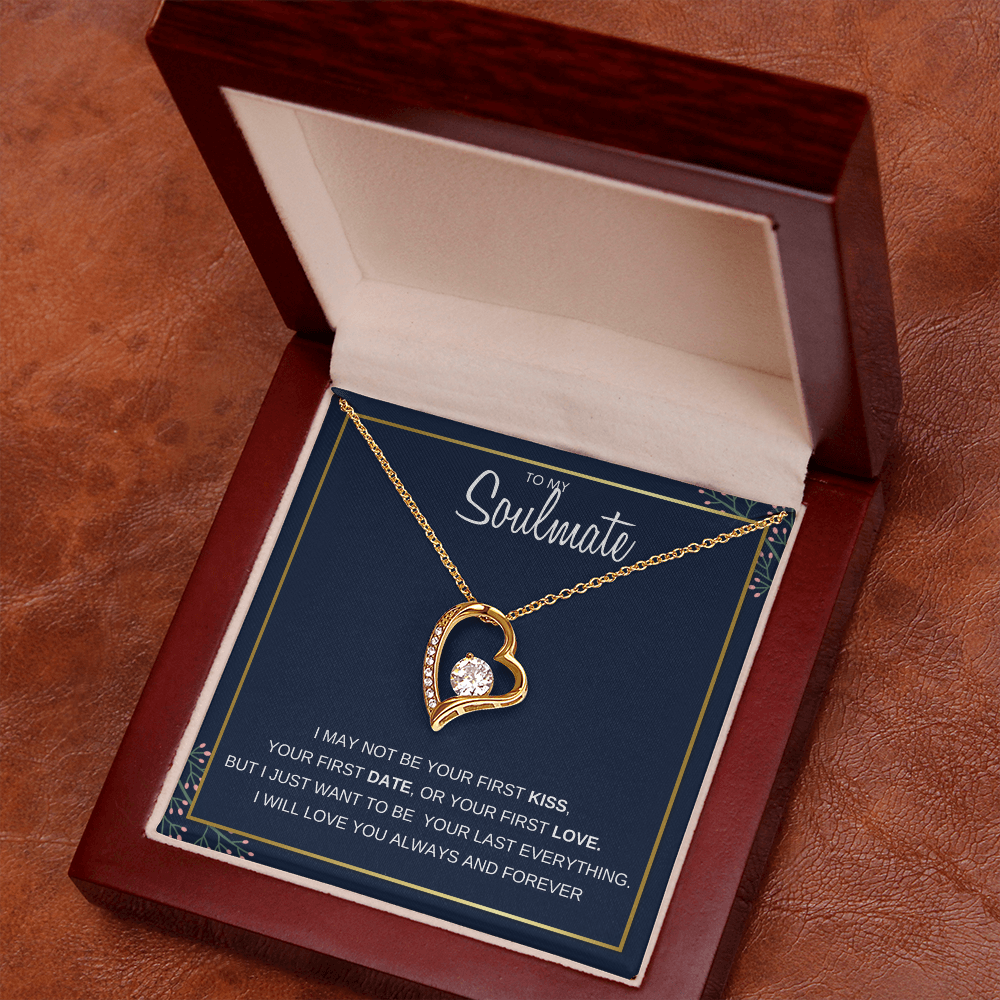 To My Soulmate Forever Love Necklace
