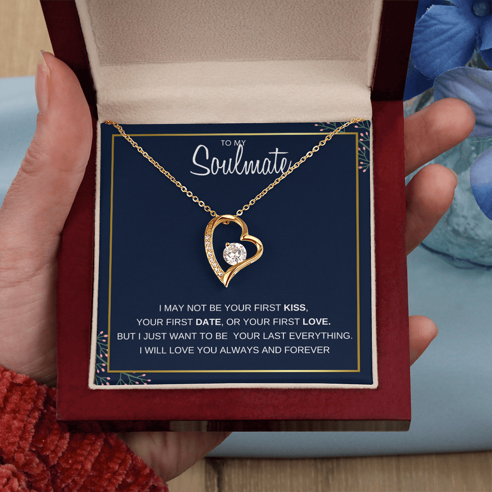 To My Soulmate Forever Love Necklace