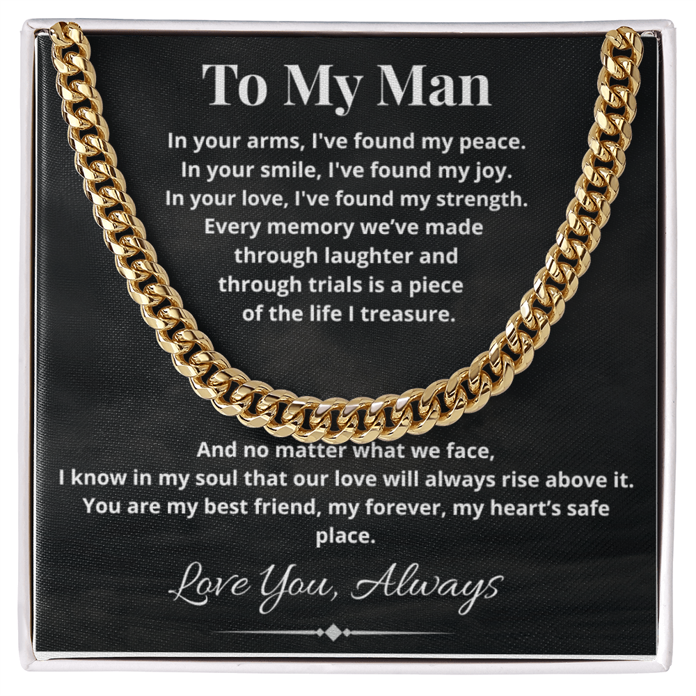 To My Man / Cuban Link Chain