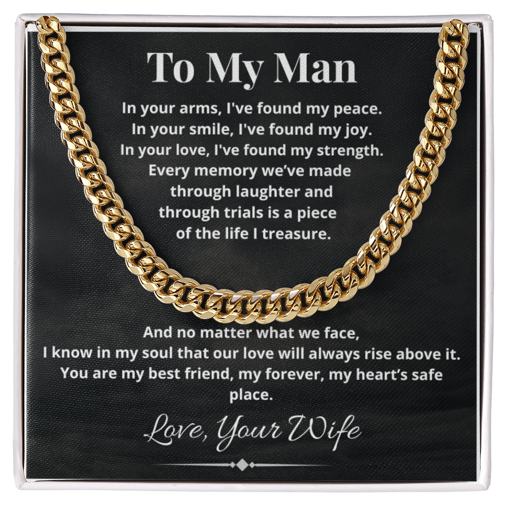 To My Man / Cuban Link Chain
