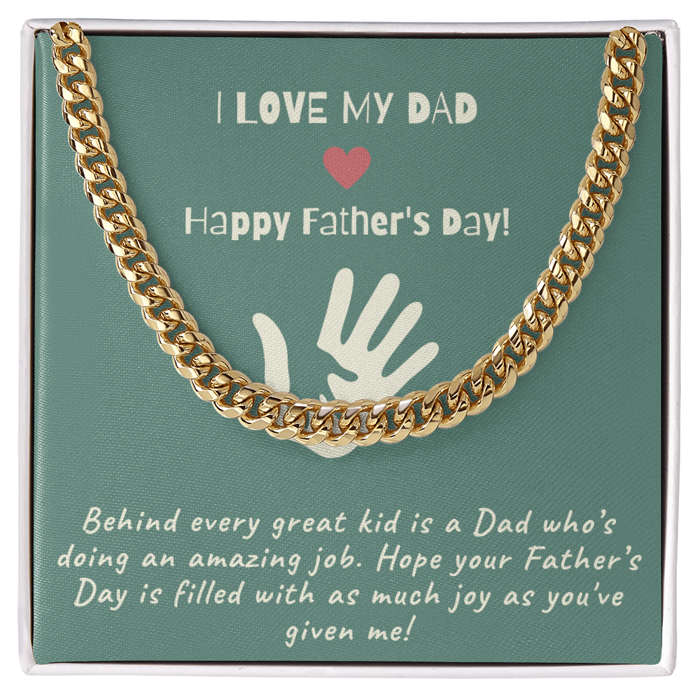 Father's Day / Cuban Link Chain