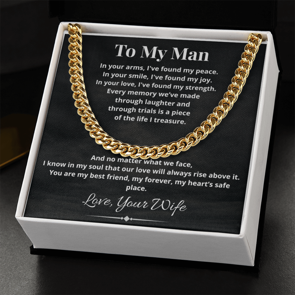 To My Man / Cuban Link Chain