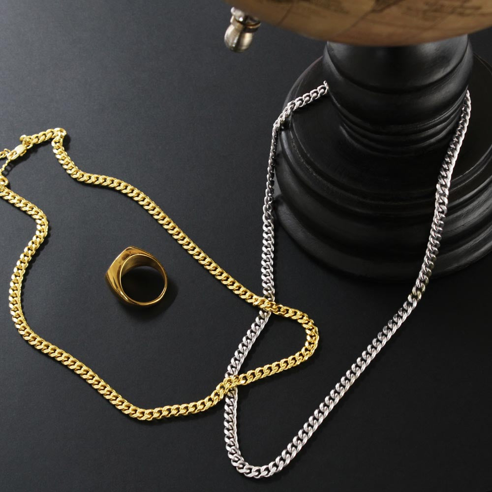 To My Man / Cuban Link Chain