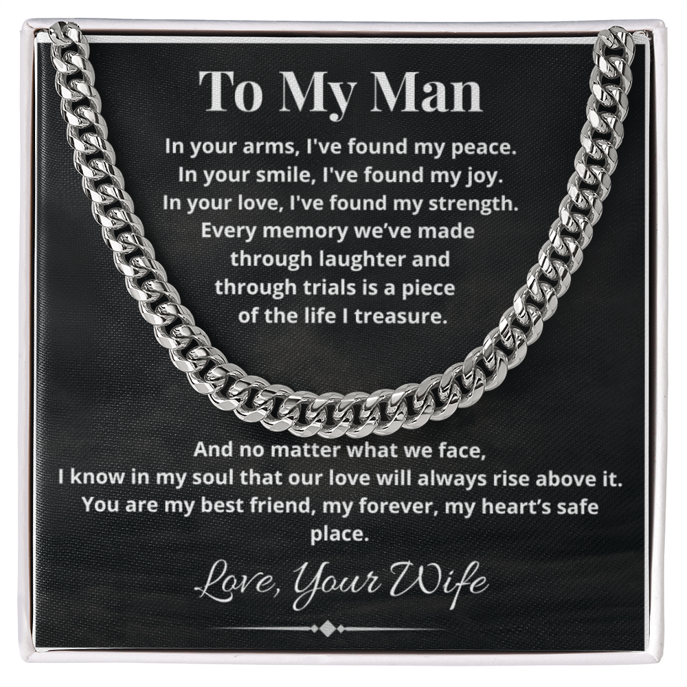 To My Man / Cuban Link Chain