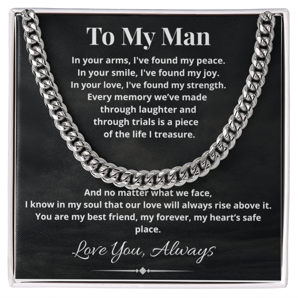 To My Man / Cuban Link Chain