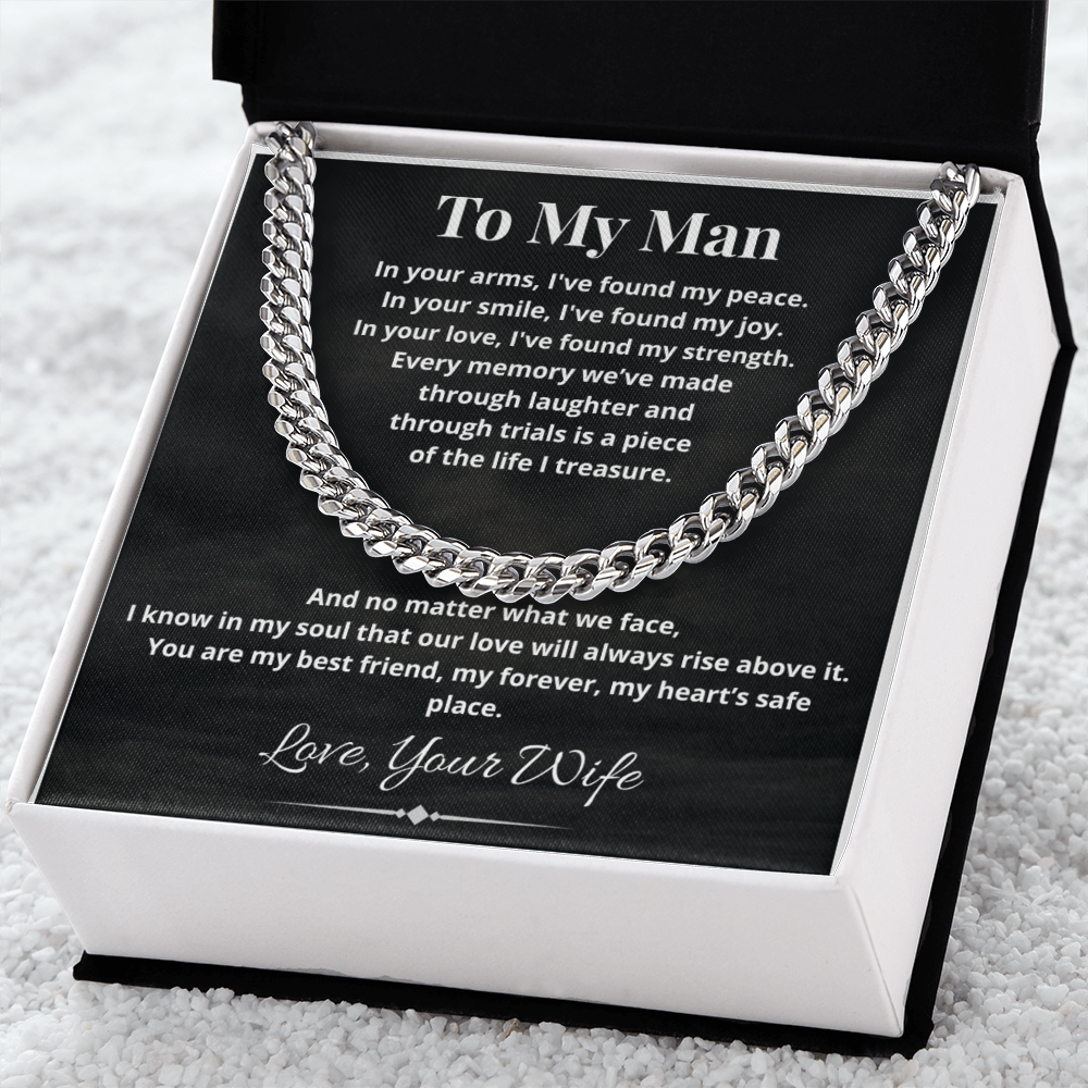 To My Man / Cuban Link Chain