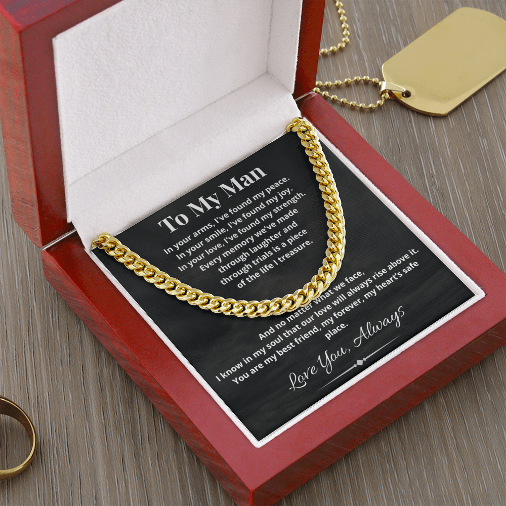 To My Man / Cuban Link Chain