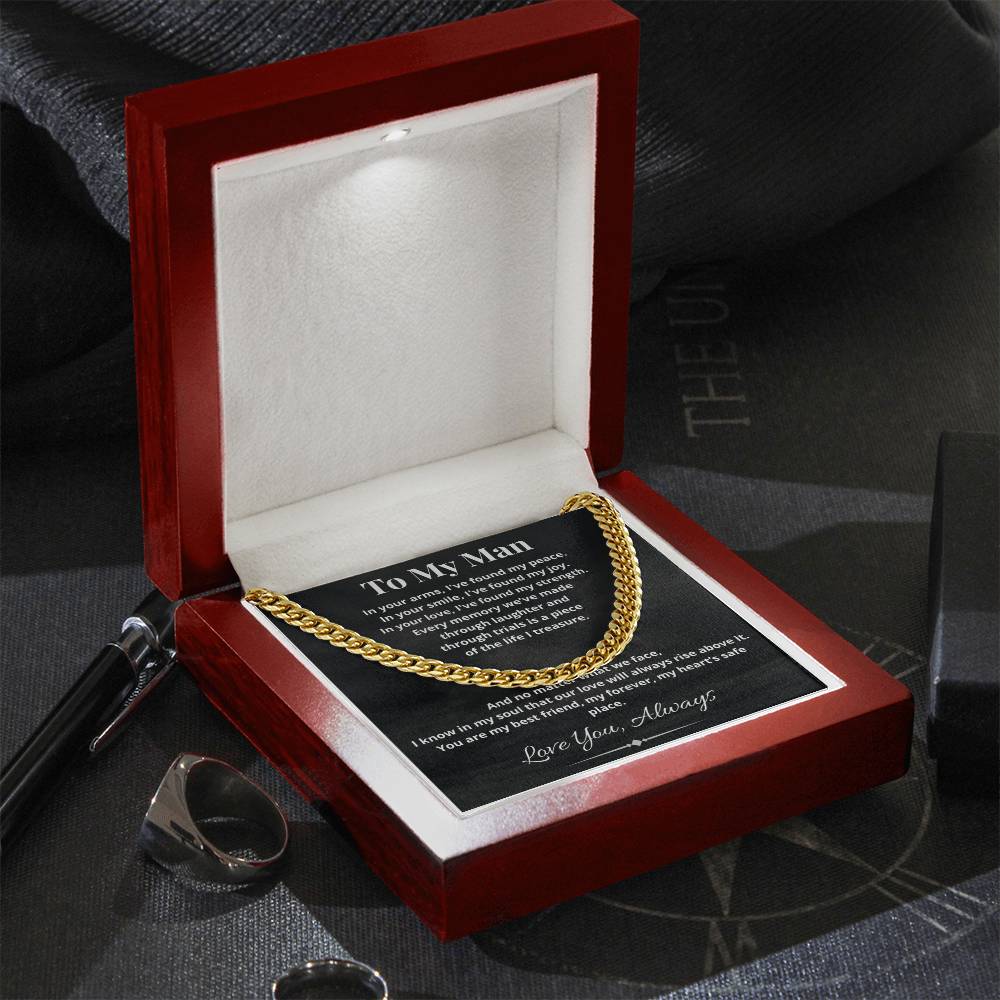 To My Man / Cuban Link Chain