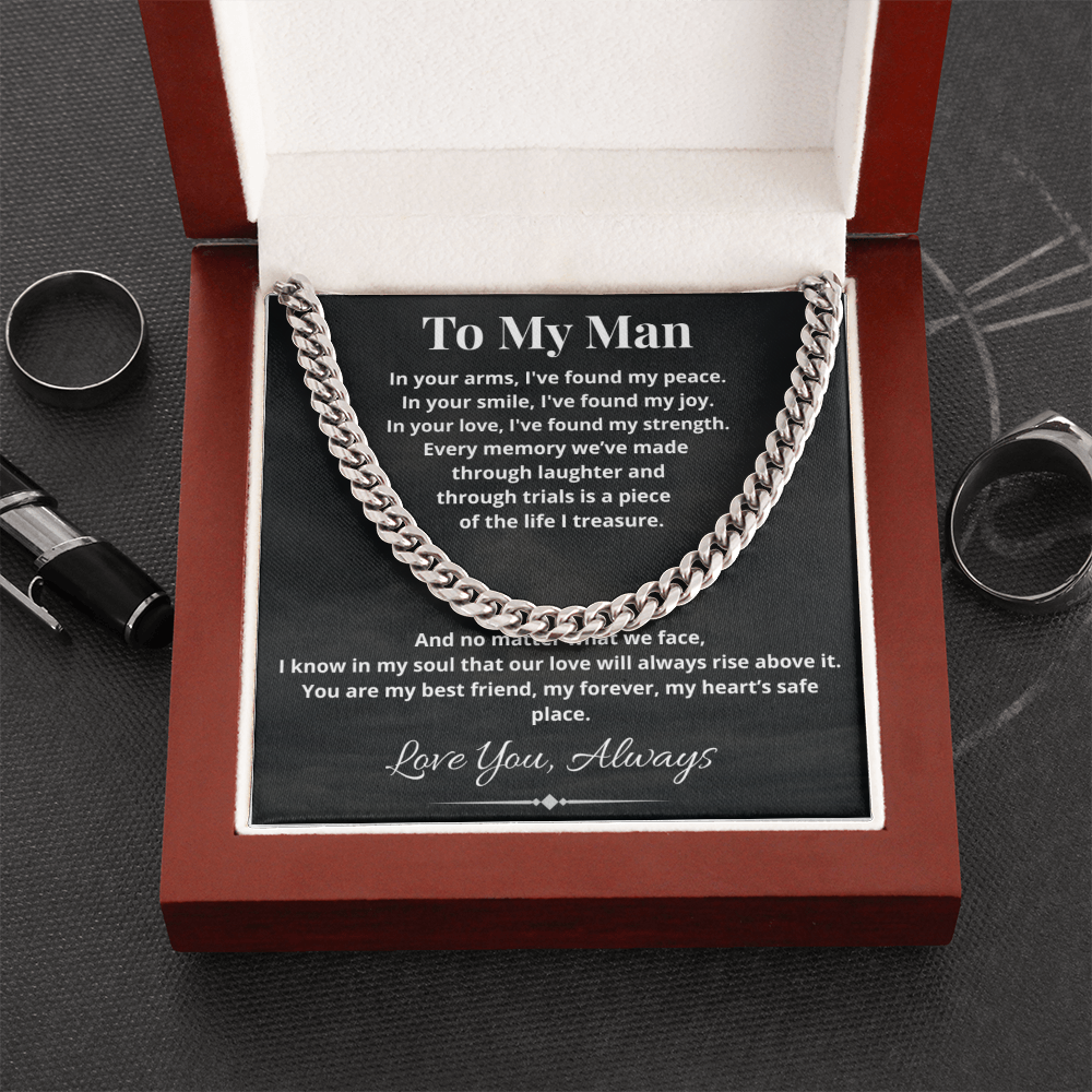 To My Man / Cuban Link Chain