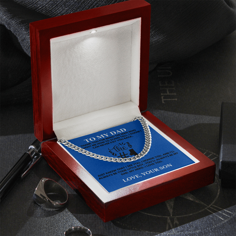 To My Dad / Cuban Link Chain