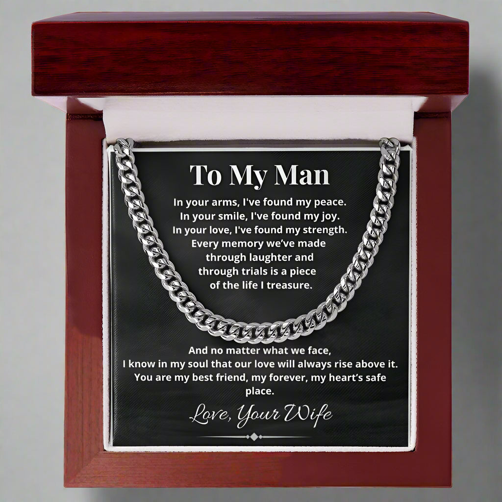 To My Man / Cuban Link Chain
