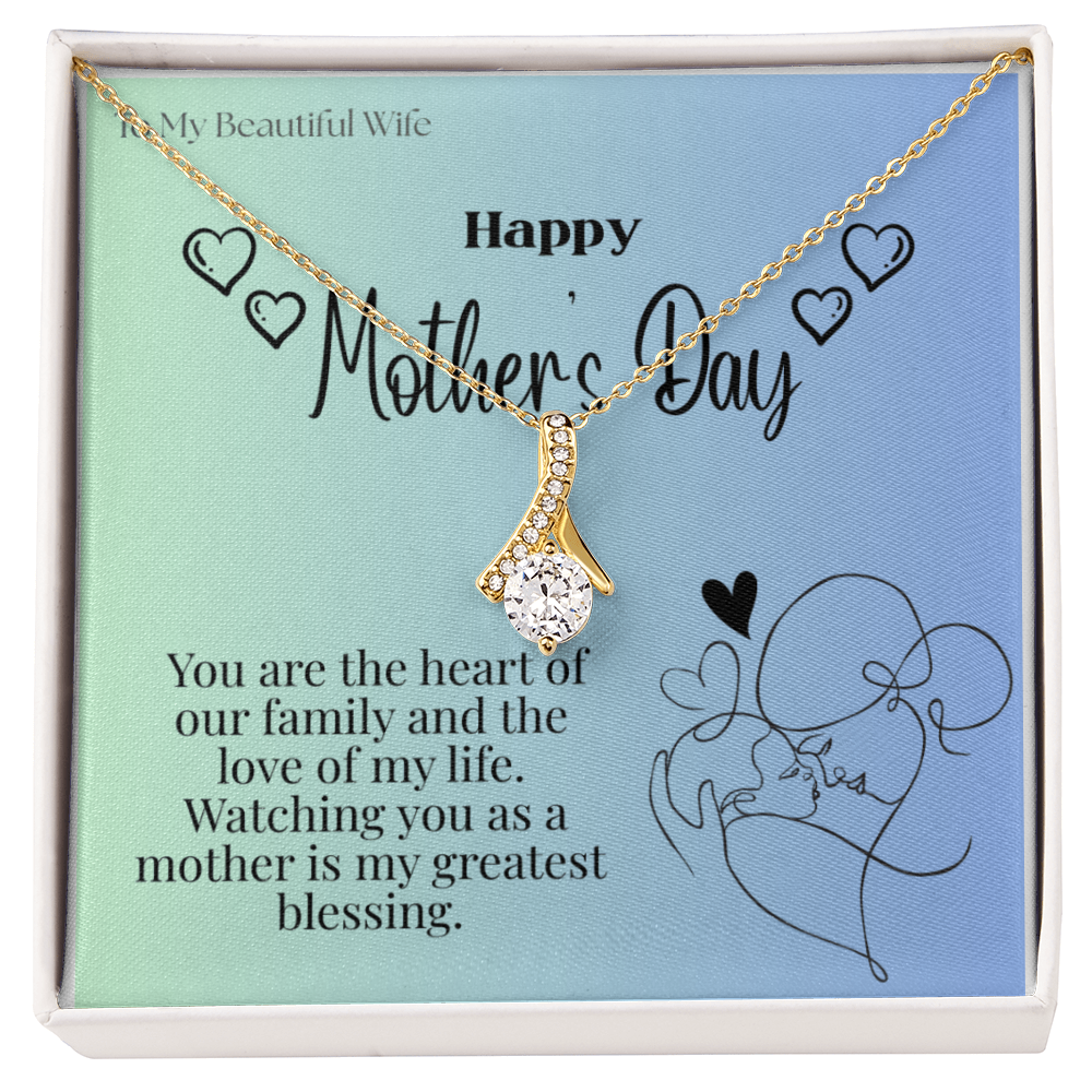 To My Beautiful Wife / Alluring Beauty Necklace