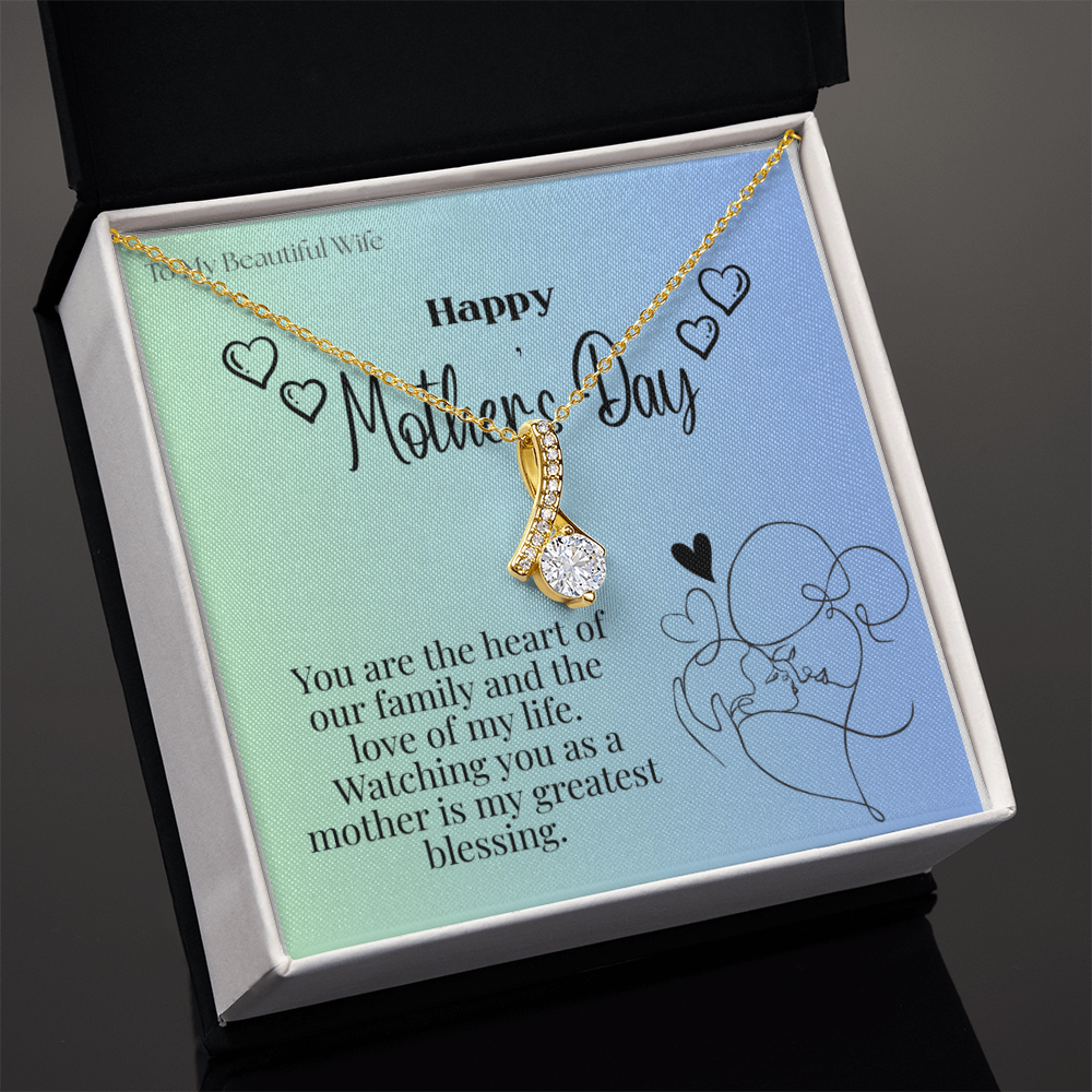 To My Beautiful Wife / Alluring Beauty Necklace
