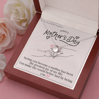 To My Beautiful Daughter / Love Knot Necklace