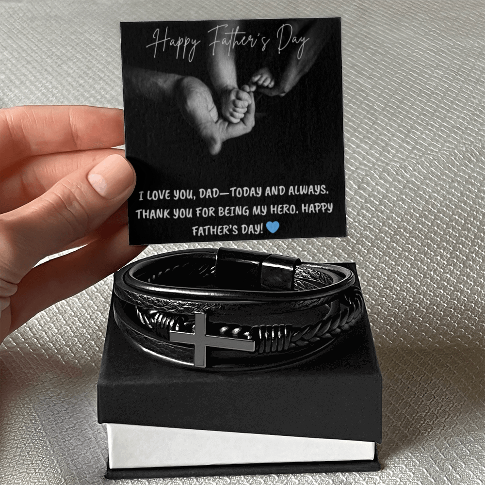 Father's Day / Cross Bracelet