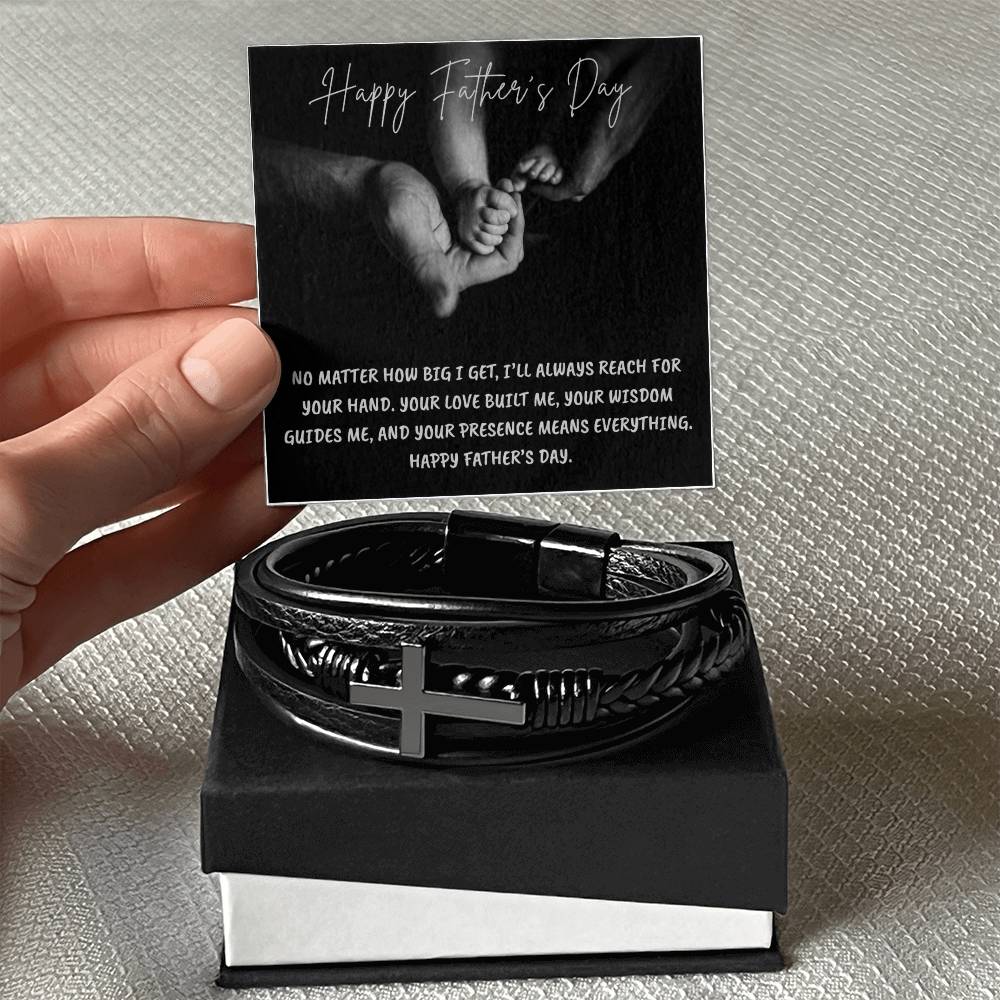 Father's Day / Cross Bracelet