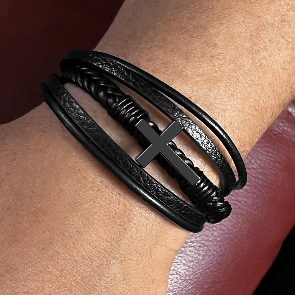 Father's Day / Cross Bracelet