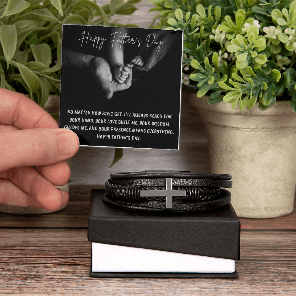 Father's Day / Cross Bracelet