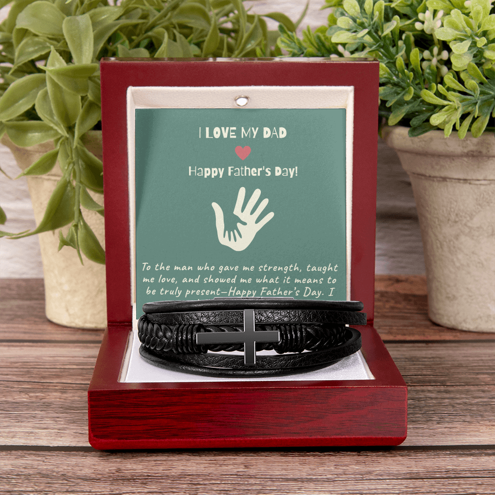 Father's Day / Cross Bracelet
