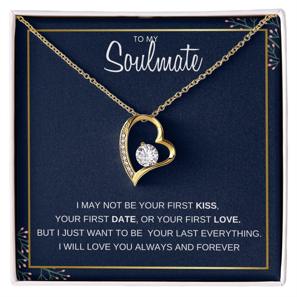 To My Soulmate Forever Love Necklace