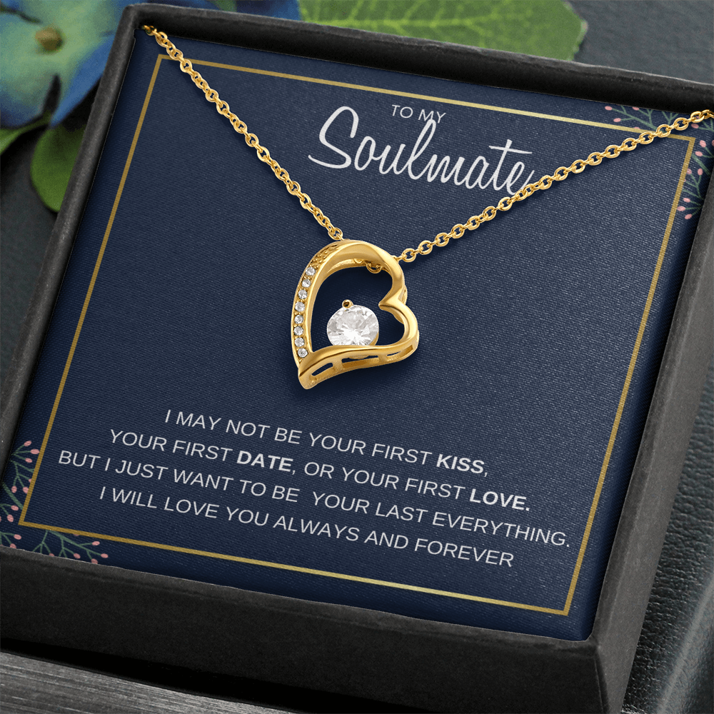 To My Soulmate Forever Love Necklace