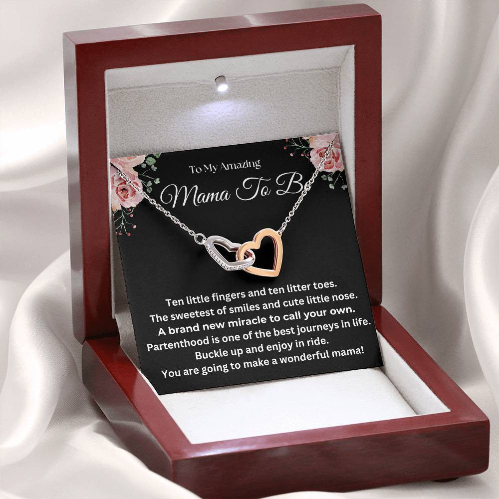 Mama To Be | Interlocking Hearts Necklace