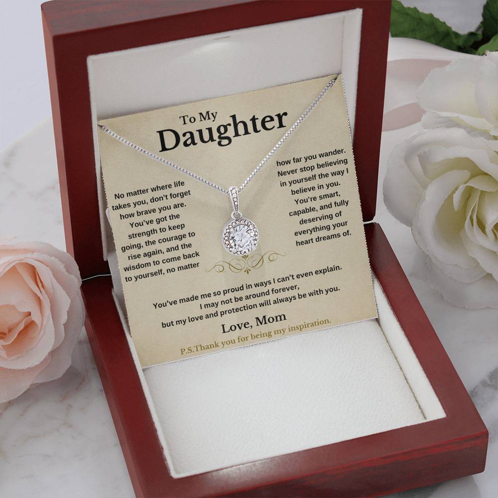 To My Daughter / Eternal Hope Necklace