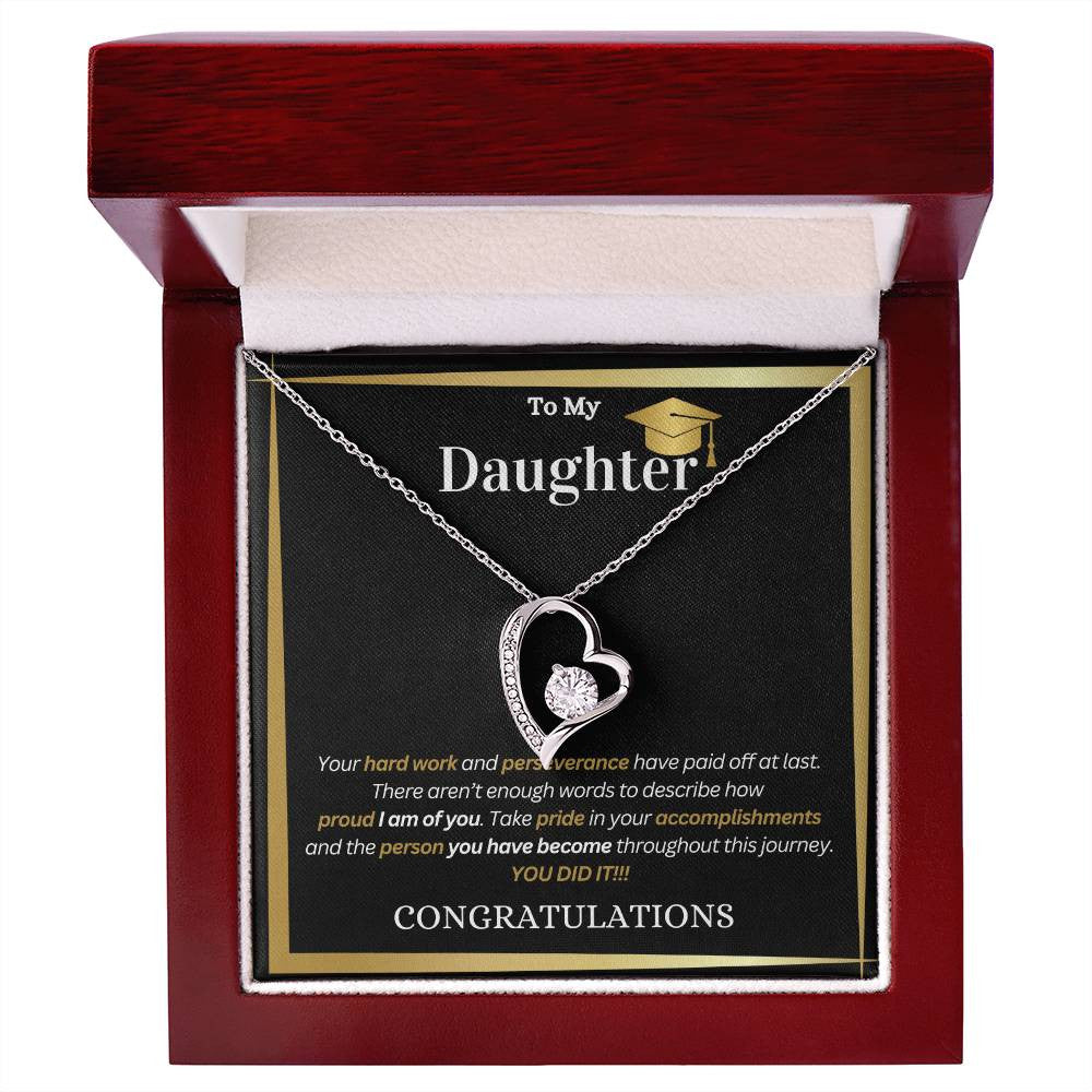 Daughter Graduation | Forever Love Necklace