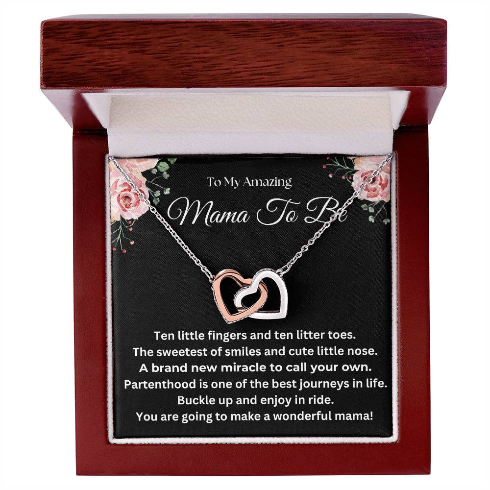 Mama To Be | Interlocking Hearts Necklace