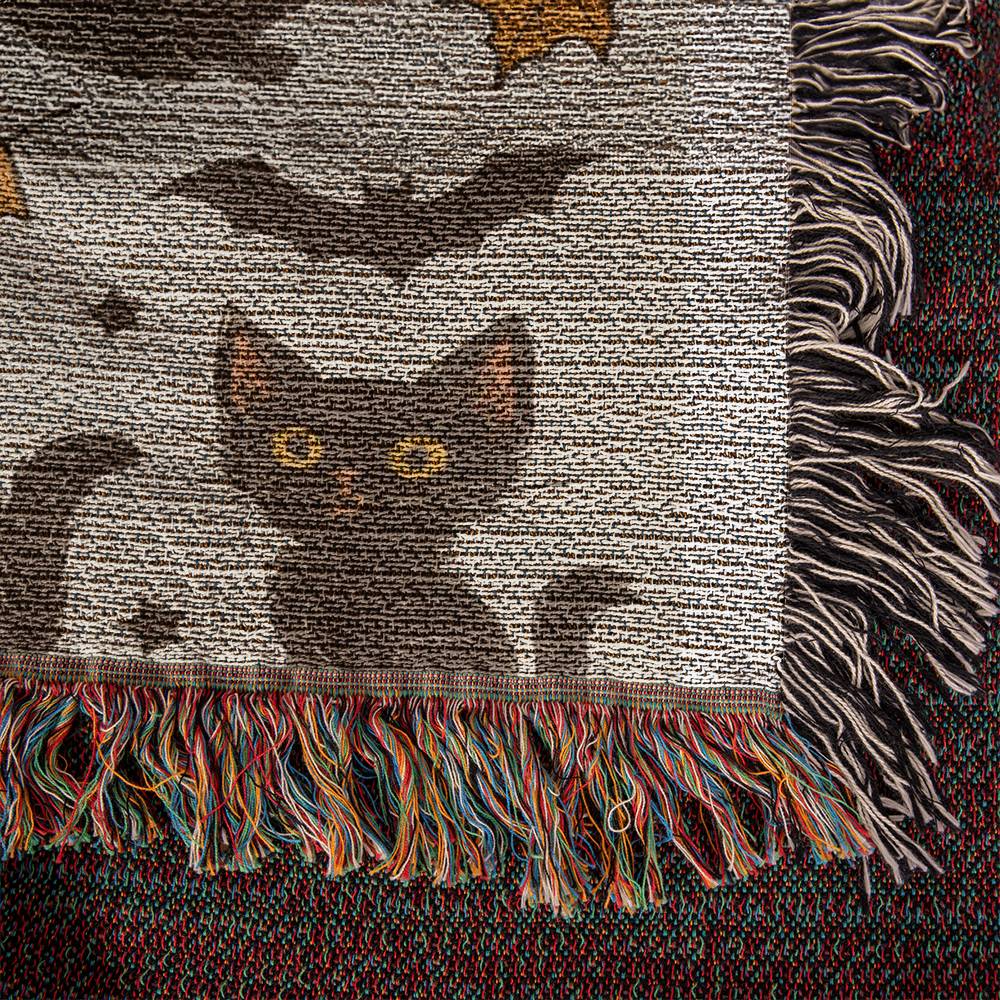 Halloween Woven Blanket
