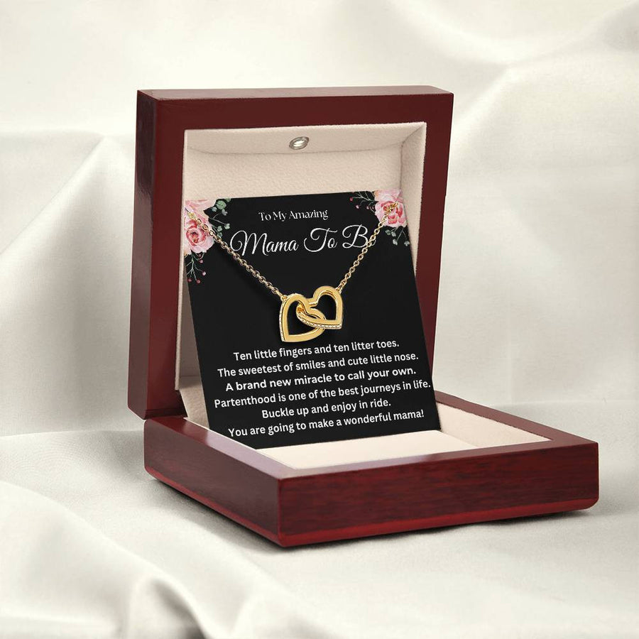 Mama To Be | Interlocking Hearts Necklace