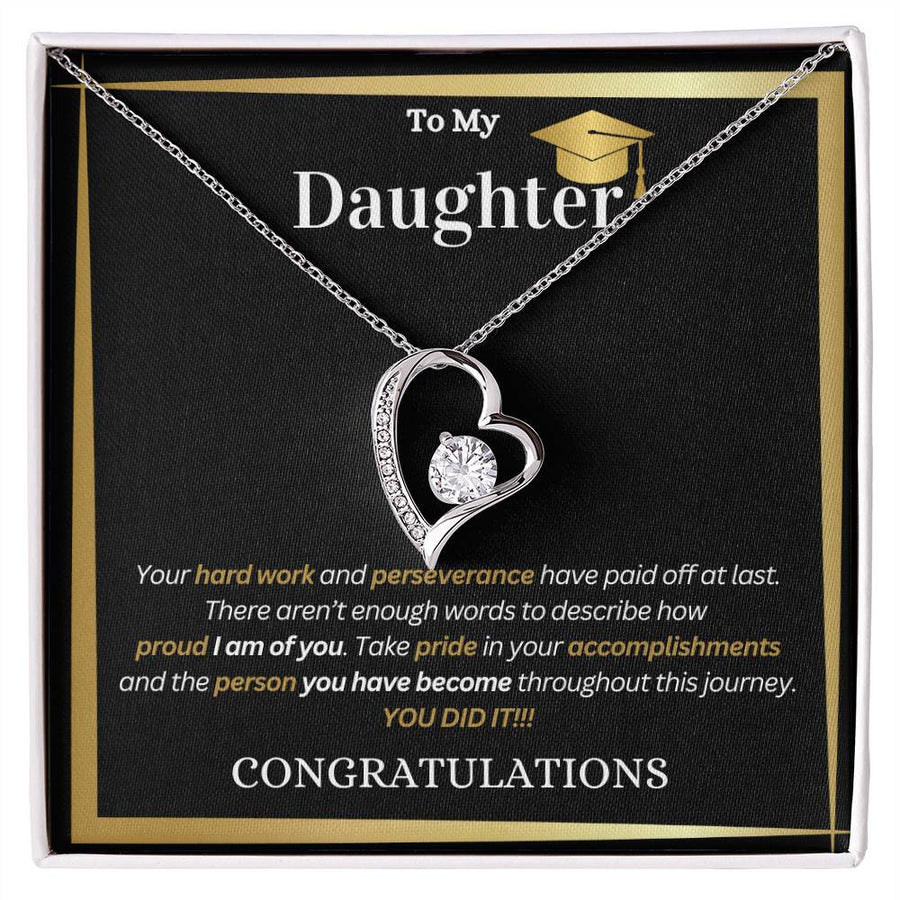 Daughter Graduation | Forever Love Necklace