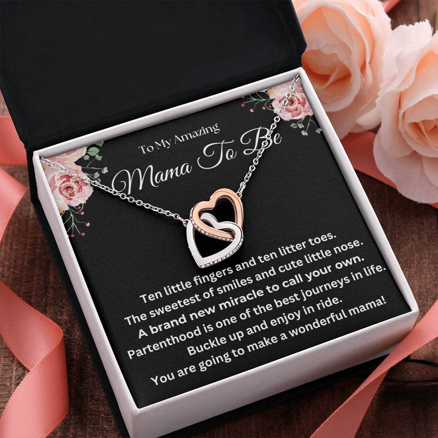 Mama To Be | Interlocking Hearts Necklace