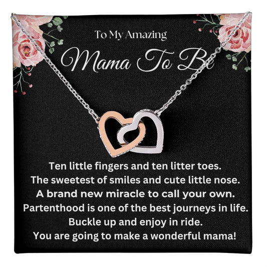 Mama To Be | Interlocking Hearts Necklace