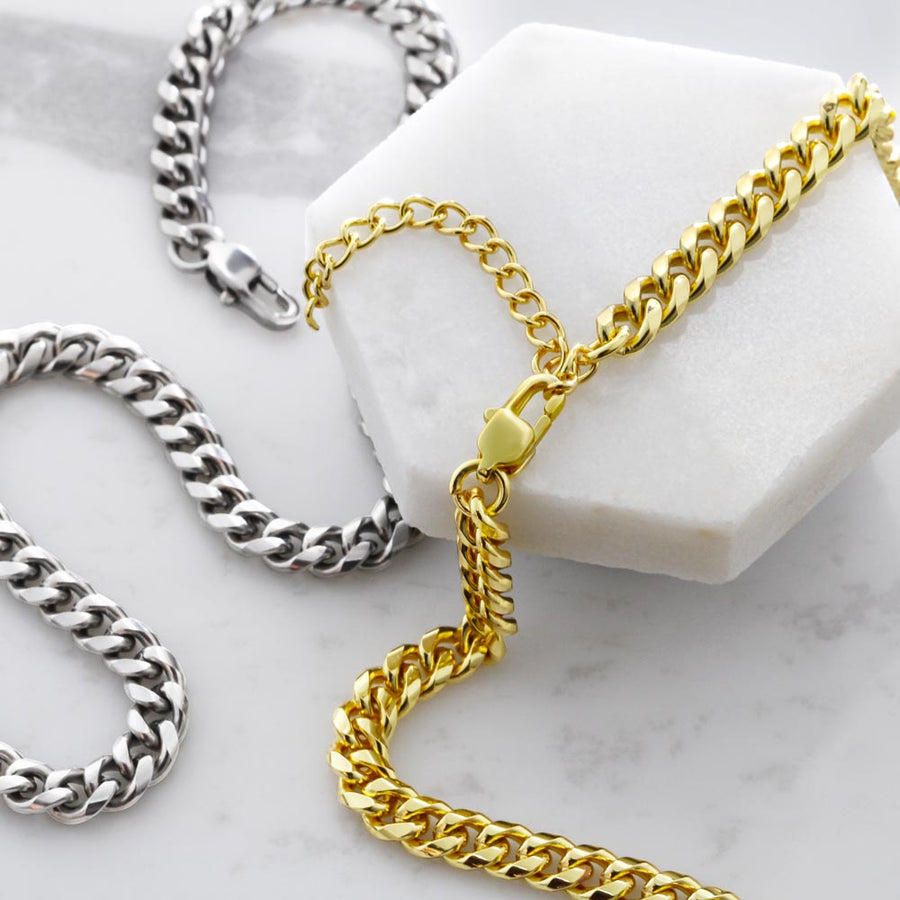 To My Dad / Cuban Link Chain