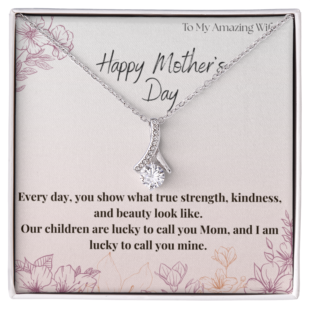 To My Amazing Wife / Alluring Beauty Necklace