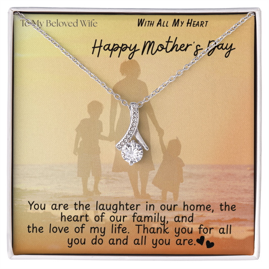 To My Beloved Wife / Alluring Beauty Necklace