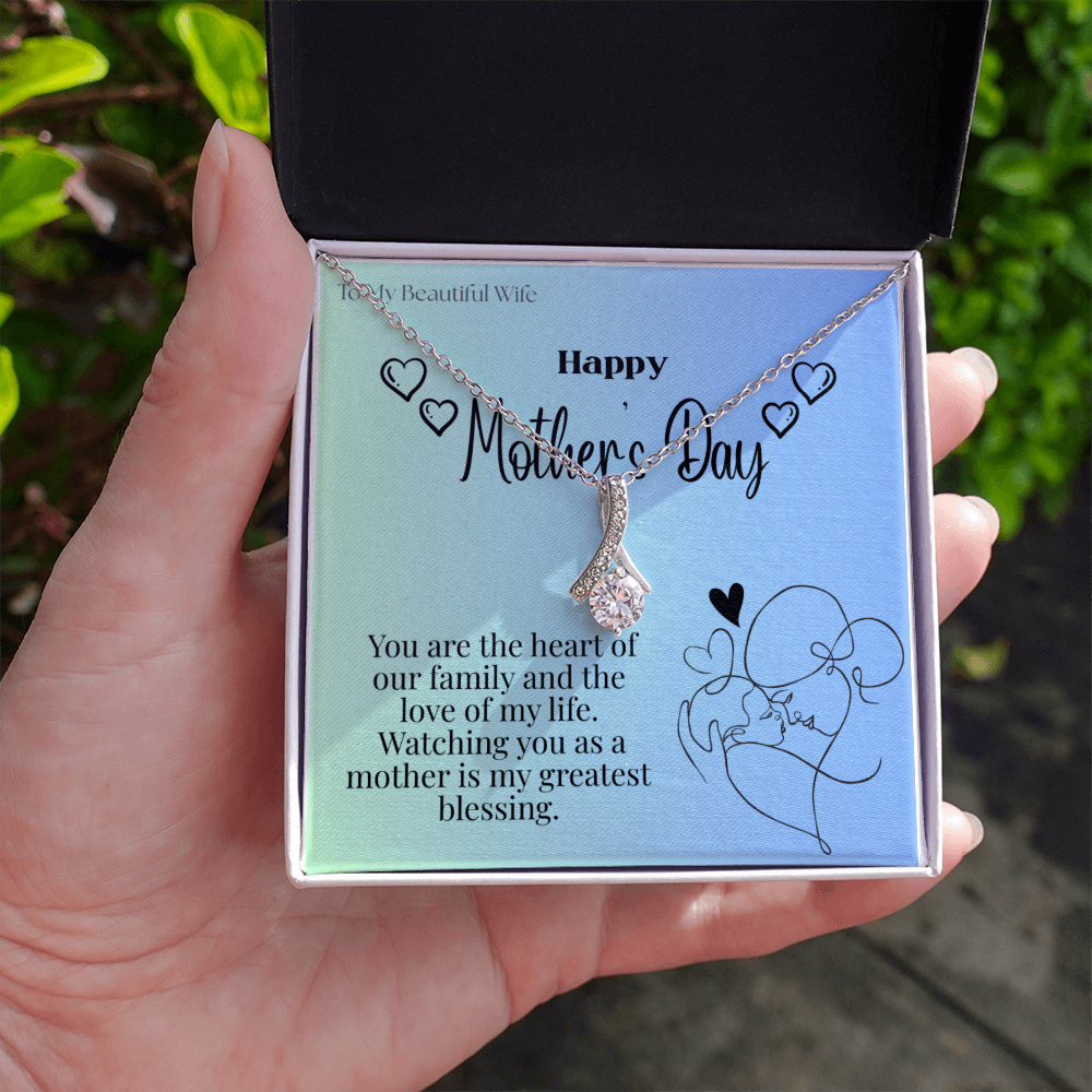 To My Beautiful Wife / Alluring Beauty Necklace