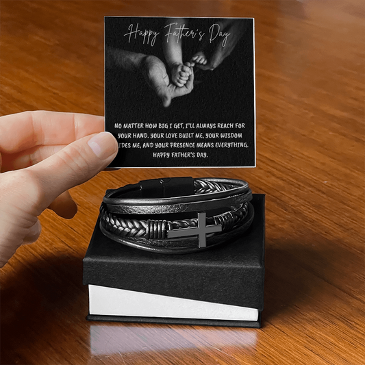 Father's Day / Cross Bracelet