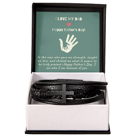 Father's Day / Cross Bracelet