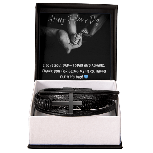 Father's Day / Cross Bracelet