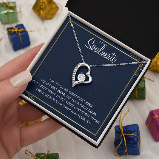 To My Soulmate Forever Love Necklace