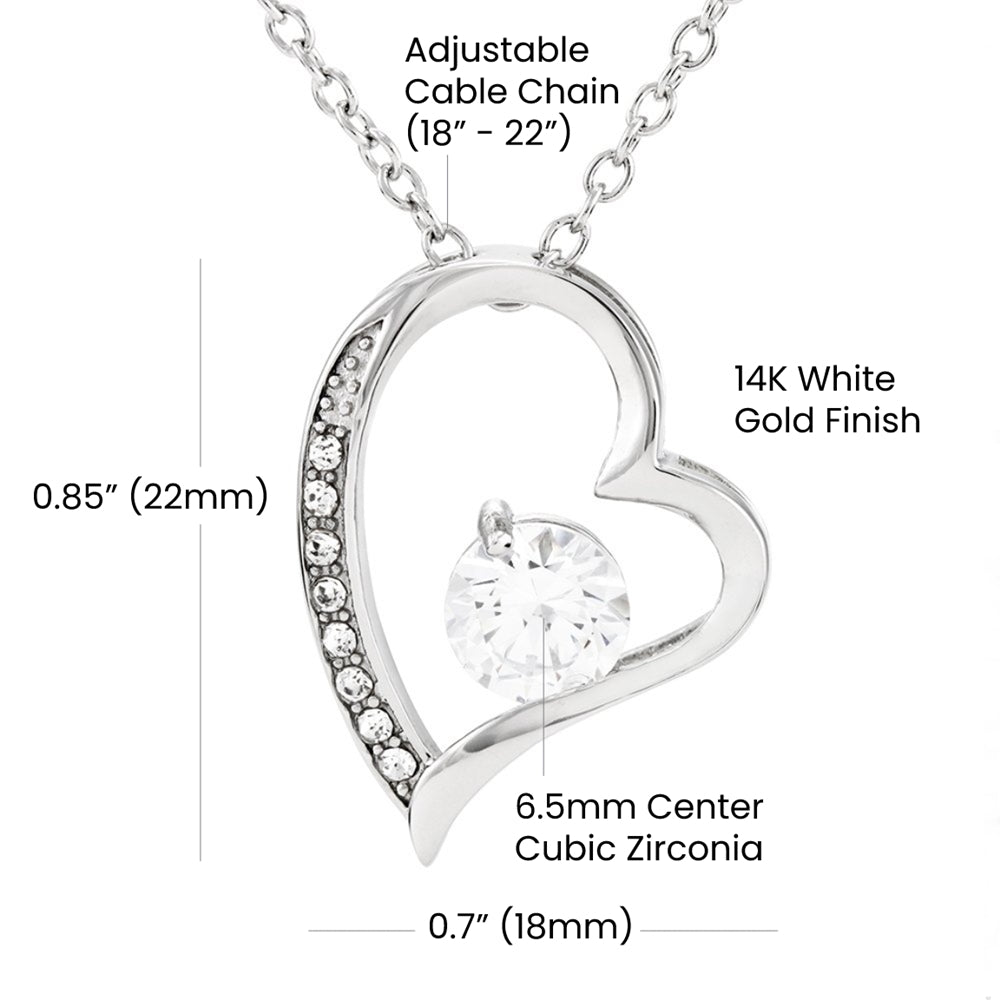 To My Soulmate Forever Love Necklace